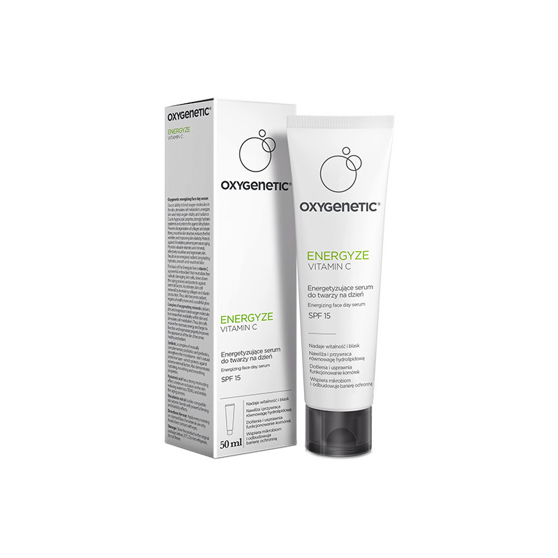 ENERGYZE vitamin C, energetyzujące serum do twarzy na dzień, krem 50ml