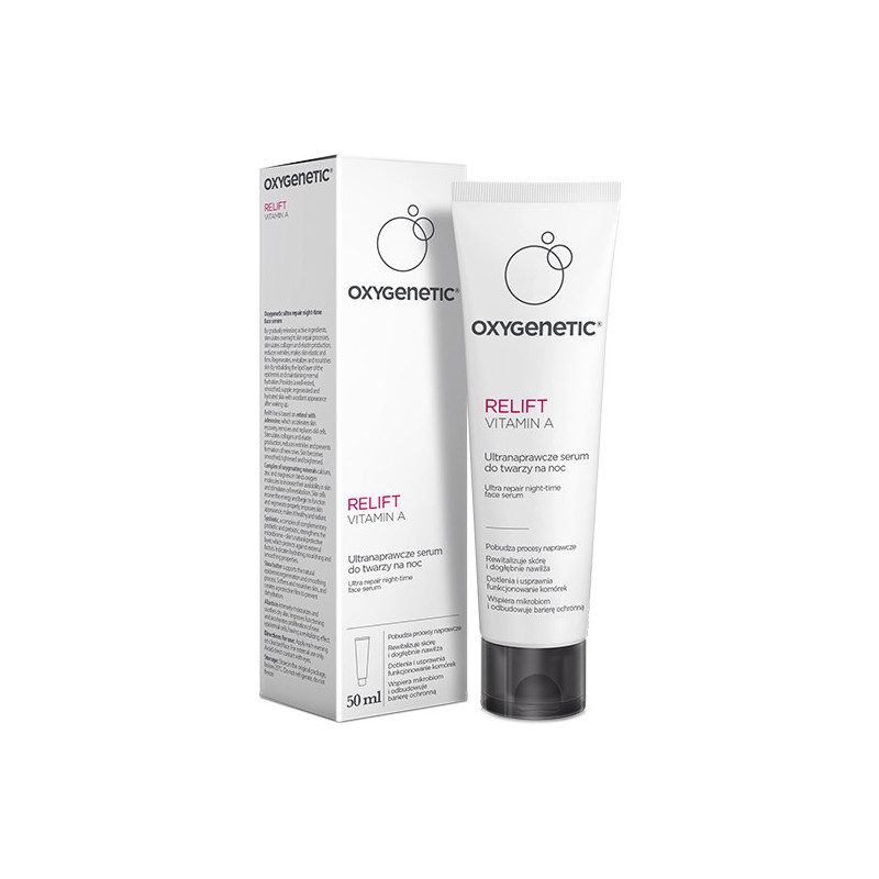 RELIFT vitamin A, ultranaprawcze serum do twarzy na noc, krem 50ml